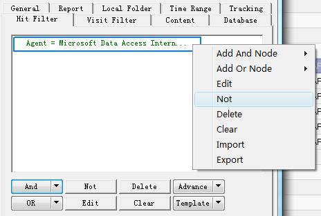 exclude by user agent